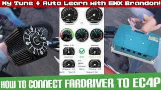 READ DESCRIPTION - Fardriver Setup for a EC4P Motor