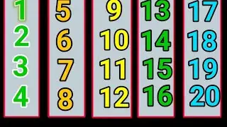 Number names | Number Name  to1️⃣2️⃣0️⃣ | Number Name 1 to 20 Number spelling🔝✅