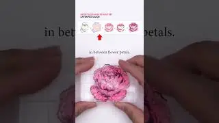 How easy is it to layer stamps?