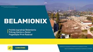 Počela Izgradnja Belamionix Tržnog Centra u Zenici Pogledajte Prve Radove! #zenica #izgradnja #4k