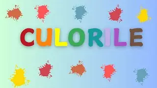 Culorile | Educational pentru copii | Casuta Cunoasterii | Culorile in Limba Romana
