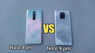 REDMI NOTE 9 PRO VS REDMI NOTE 8 PRO ON ANDROID 10- SPEED TEST!!