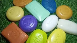 Satisfying colour mixing ASMR soap opening /Rainbow color soap / Vivel, Dettol, Margo Soap unboxing 