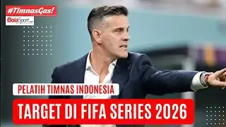 PSSI Ungkap Rencana Besar Timnas Indonesia Asuhan John Herdman di FIFA Series 2026