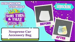 Neoprene Car Accessory Bag
