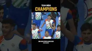 India Boys' Kabaddi Team Won Gold Medal At 3rd Asian Youth Games In Kabaddi Event