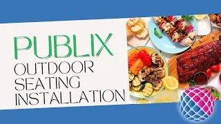 Publix Store 1566 | Outdoor Dining Furniture Install by VMI Furniture Solutions