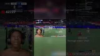 Speed playing fifa 22😹😹 funny moments #speed #ishowspeed #trending