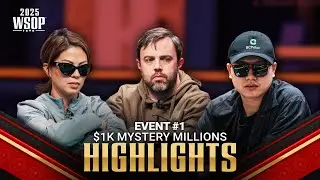 HIGHLIGHTS | $1,000 Mystery Millions Final Table | #wsop