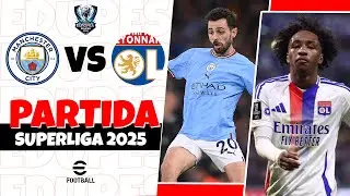 JUGANDO SUPERLIGA EUROPEA EN eFOOTBALL 2026 | Manchester City vs Lyon - Fecha 3