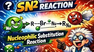 SN2 reaction ||Nucleophilic substitution reaction #jee #neet #pharmacy @prajwalduragkar175 