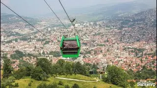 Trip to Bosnia and Herzegovina ( Sarajevska žičara ) Trebevic Mountine 4K