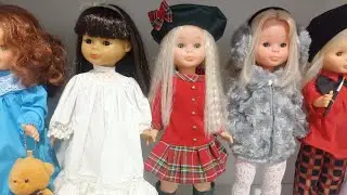 Nancys vestidas de invierno/navidad ❄️🎄 #navidad2024 #nancyfamosa #vintage #doll #muñecas