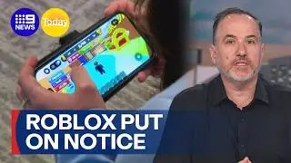 Roblox put on notice by Australian government over child grooming worries | 9 News Australia