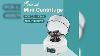 A must-have product!&nbsp;JOANLAB Mini Centrifuge Machine Pcr Plasma Centrifuge Lab Microcentrifuge 400