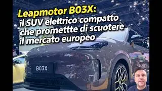 Salone di Bruxelles 2026: la Leapmotor B03X si prepara alla sfida del mercato europeo