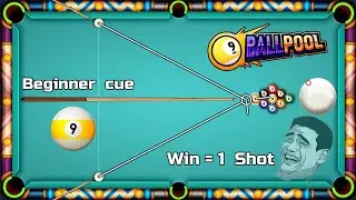 Beginner Cue in Miami 9 ball pool 😃 244 Ring Miami 8 ball pool