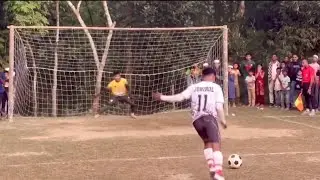 গ্রামের ফুটবল ⚽️🔥 খেলার 🔥 ট্রাইফেকার গাজীপুরের ২০২৫। 
