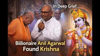 Anil Agarwal Discovers Peace in Krishna&rsquo;s Name 🙏 | From Wealth to Wisdom #shorts