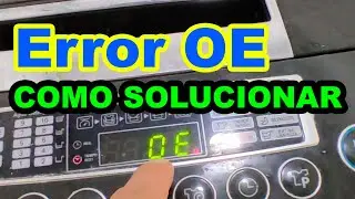 🔔VER ERROR OE Lavadora LG inverter Turbo Drum QUE SIGNIFICA Error OE SOLUCION