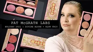 Pat McGrath 2021 Holiday Collection NEW Divine Blush + Glow Trio