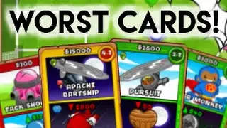 Bloons TD Battles - Card Battles: The Top 10 Worst Cards!