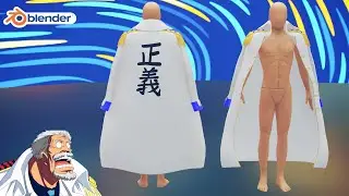 Marine Cape Modeling Tutorial ✔ #Kai_Free_models