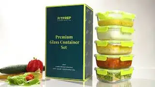 FITPREP&reg; Glasbeh&auml;lter mit Deckel