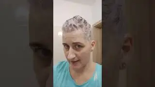 @blondzi9390 Chłodny blond. Rozjaśnianie odrostu+tonowanie farbą Joanna Srebrny pył ☺️ cz.1