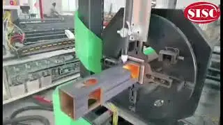 SISC #CNC #PLASMA PIPE CUTTING MACHINE เครื่องตัดท่อเหลี่ยม/กลม