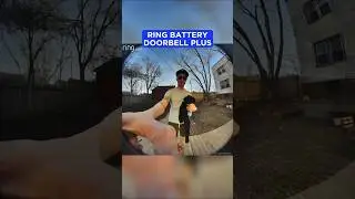 Дверной звонок Ring Battery Plus | Отличное качество видео благодаря съемному аккумулятору