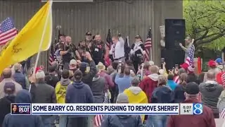Some Barry Co. residents pushing to remove sheriff