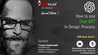 UXTalks - Special EditionTopic- 