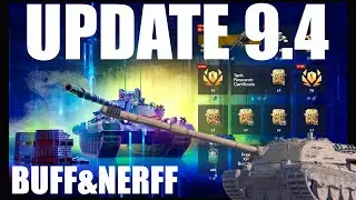 Обновление WotB 9.4: усиление и ослабление #wotblitz #worldoftanksblitz #wotb