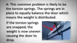 Garage Door Torsion Spring Repair San Jose, CA 408-916-4218