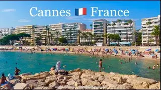Cannes, France | A Summer Walk Along the Riviera Coastline
