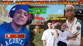 🤩CEROL IMPRESSIONOU O BOCA AMASSANDO LOGO NO COME&Ccedil;O E GANHOU O APOSTADO🤩ft NOBRU, RACHA E HUDSON🤩