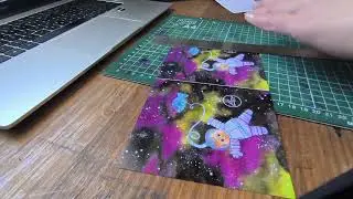 Haciendo tacos de papel :D
