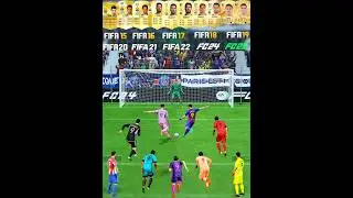 Suarez Penalty Kicks Evolution From FIFA 15 To FC 25 #penaltykick #luissuarez #eafc25 #fifa15
