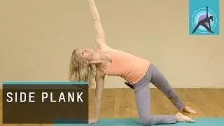 Modified Side Plank, Yoga Pose to open the Side Body
