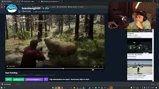 Antonio (Tony) hunts a bear on Read Dead RP