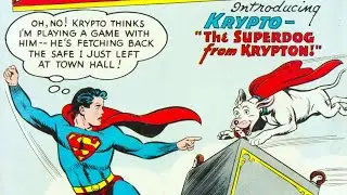 ADVENTURE COMICS 210-Facsimile Editon-First KRYPTO!!!