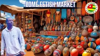 Interesting Facts about Lom&eacute; 🇹🇬 Fetish Market, Togo