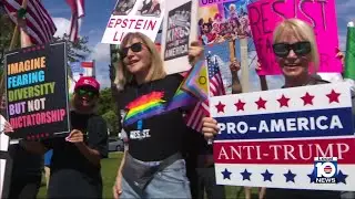 South Florida activists rally against Trump-backed redistricting efforts