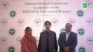 Ahmed Sajjad Tareen from Bahria College Islamabad,1st position holder in Islamabad Capital Territory