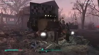 Fallout 4- Farmtruck at county crossing (xbox no mods)