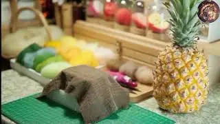 Jungle HandmadeDIY Wool Felt Mini Pineapple Tutorial  Handcrafted Sleep Aid Step-by-Step Guide