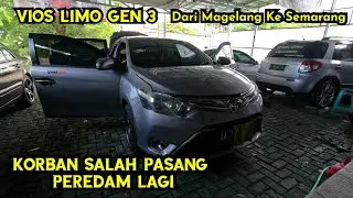 Terjadi Lagi Korban Salah Pasang Peredam. Toyota Vios Limo Gen 3 From Magelang