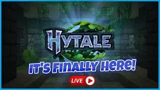 HYTALE IS HERE! Taking a First Look... LIVE