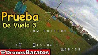 Prueba de Vuelo Drone de Carreras con Controladora Bardwell F4 y Frame Xbee MCK